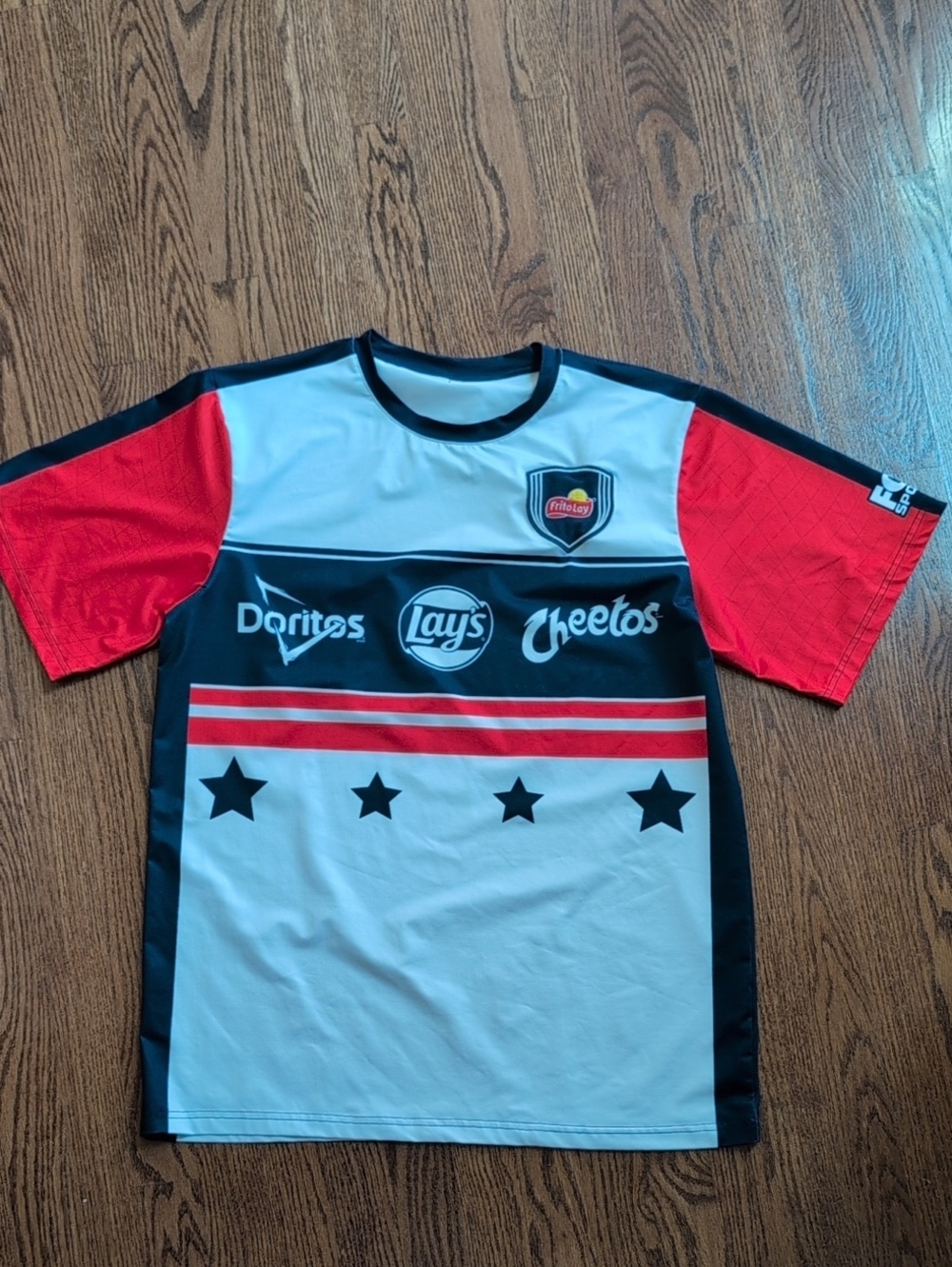 Frito Lay‎ Fox Sports Soccer Jersey USA FIFA 2023 World Cup #23 Mens Large